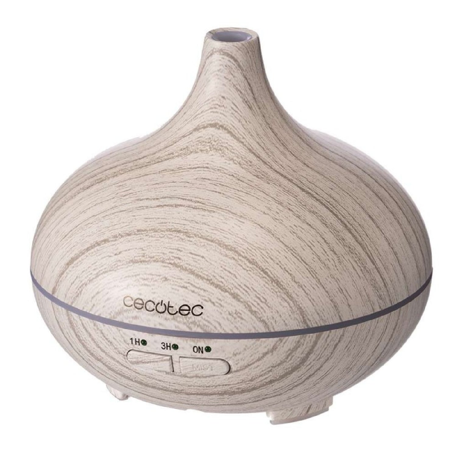Humidificador Cecotec Pure Aroma 150 Yang White Depósito De 150 Ml, 7 Colores Led, Hasta 10 M²_1