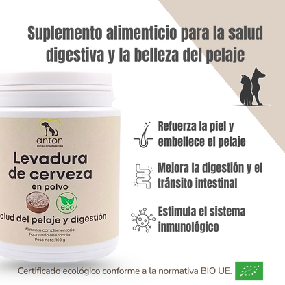 Suplemento natural para perros y gatos – Levadura de cerveza ECO - 100g_1