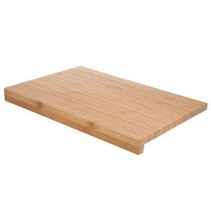 Tabla Cortar Cocina Fabricada En Madera De Bambu 100% Con Borde 46x30,5 Cm.tabla Cortar,carne Pescado,verduras,frutas,alimentos_0