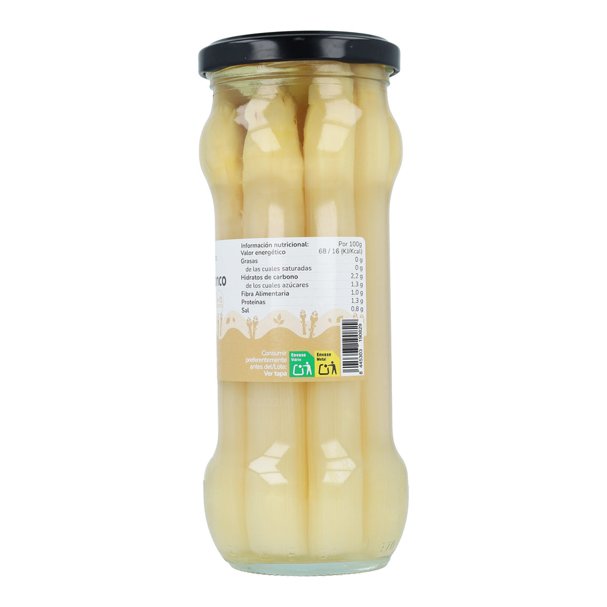 Espargos brancos grossos ECO Planeta Huerto 340 g