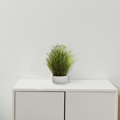 Maceta Decorativa De Hierbas Silvestres L.50 X P.50