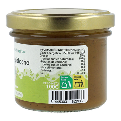 Creme de Pistácio 100% Biológico Planeta Huerto 100 g