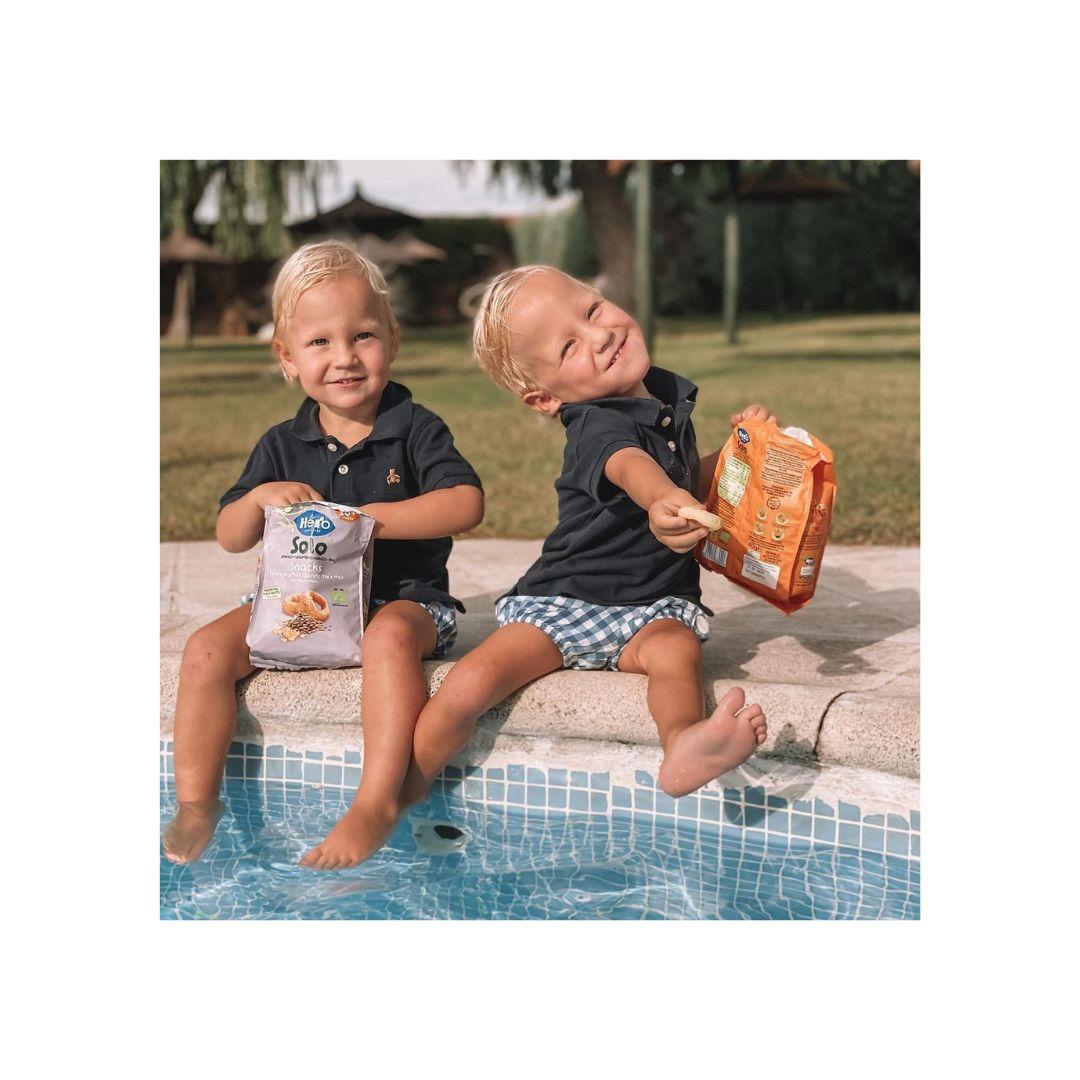 Pack de 7 Snacks de Cenoura e Milho Biológicos 40g - Hero Solo