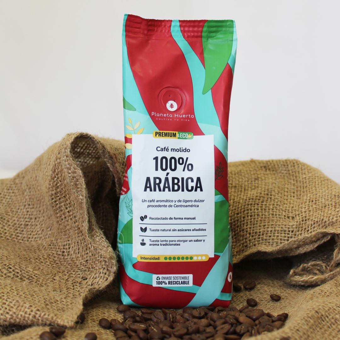 Café moído Eco 100% Arábica Planeta Huerto 250 g
