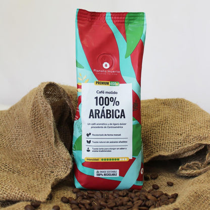 Café moído Eco 100% Arábica Planeta Huerto 250 g