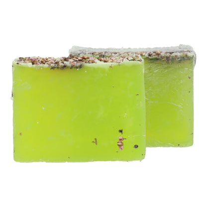 Sabonete natural de glicerina com abacate e flor de urze 100 g