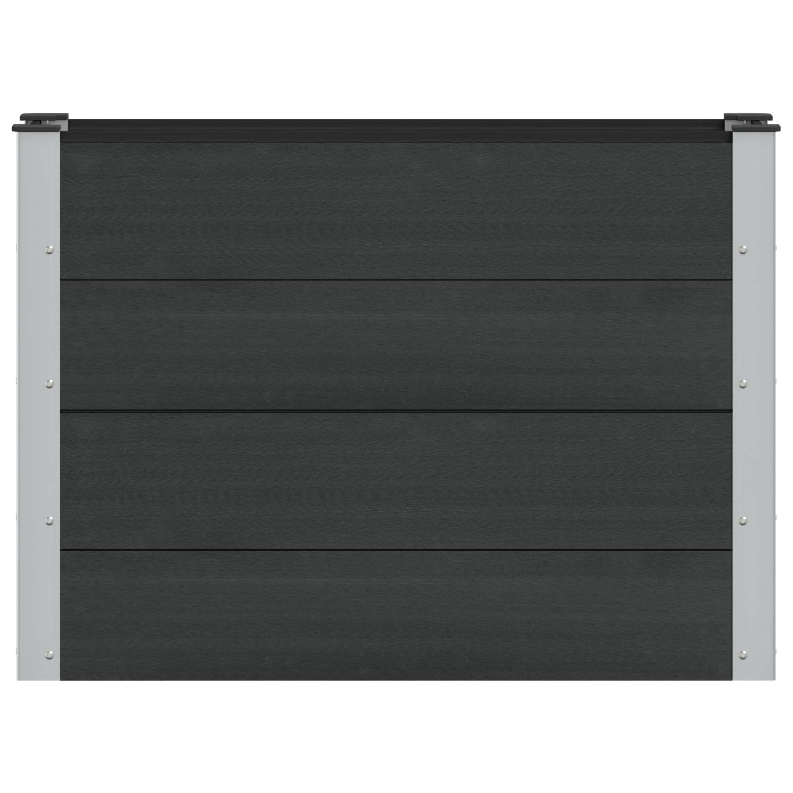 Arriate Elevado Negro 100 X 30 X 72 Cm_2