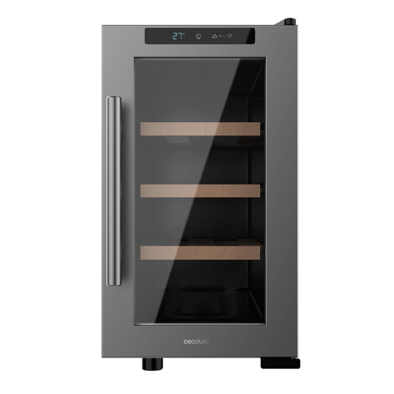 Vinoteca De 8 Botellas Bolero Grandsommelier 820 Coolwood. 23 Litros, Sistema Termoeléctrico De Enfriamiento, Alto Rendimiento, Temperatura Regulabl_0