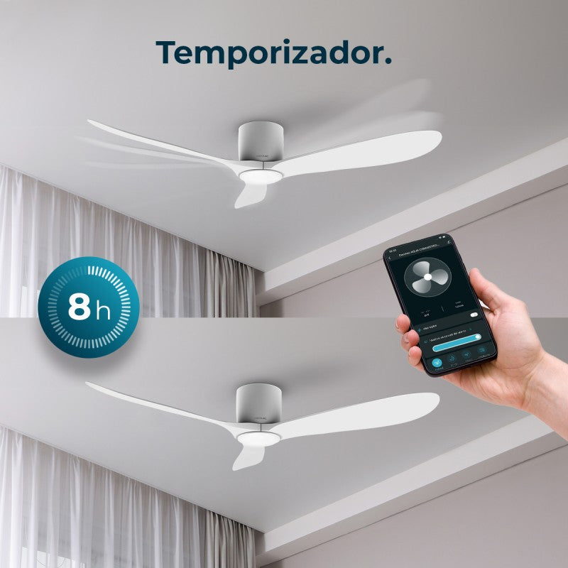 Cecotec Ventilador De Techo Sin Luz Ventilador De Techo Energysilence Aero 5400 Aqua Connected_3
