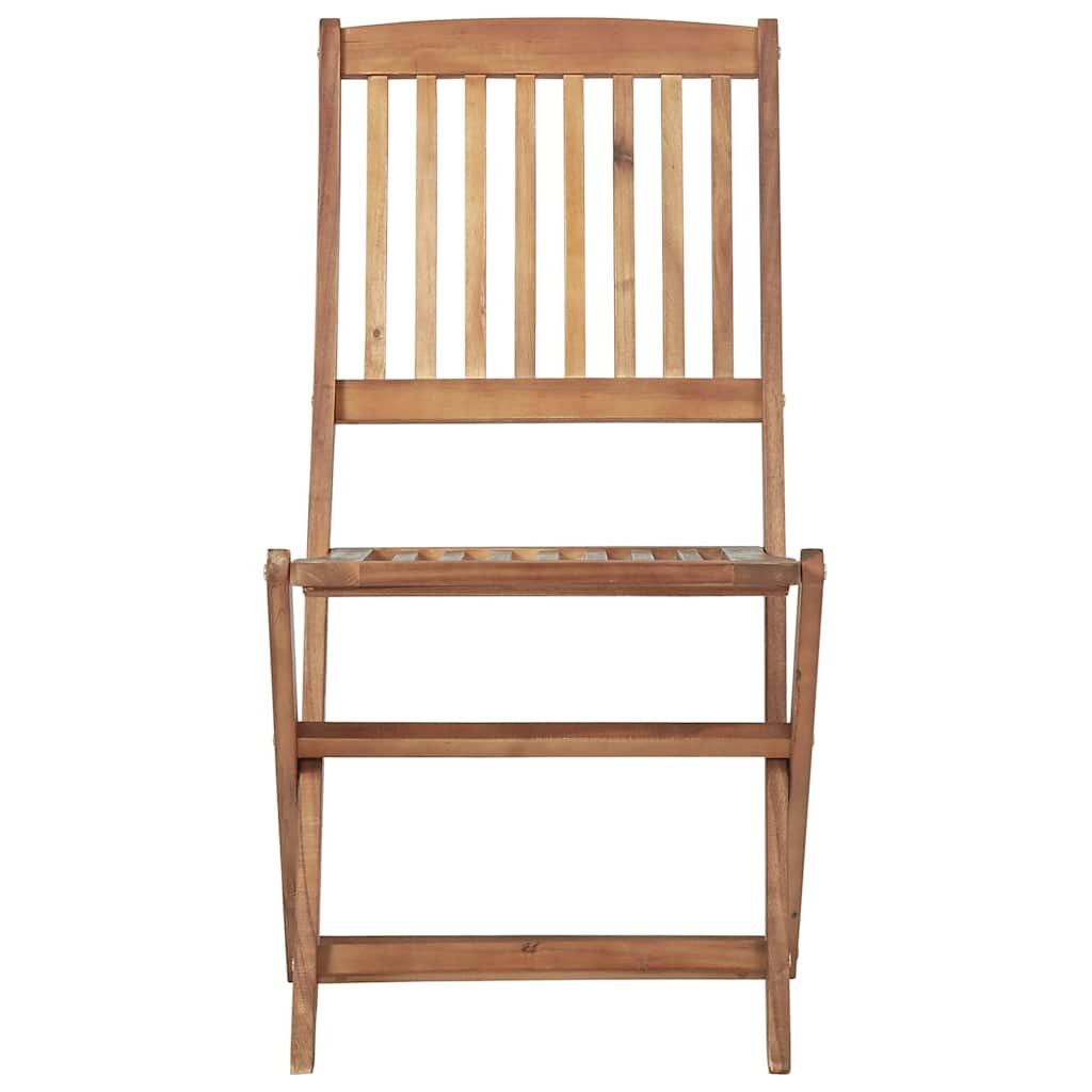 Vidaxl Sillas De Jardín Plegables 6 Uds Y Cojines Madera Maciza Acacia_4