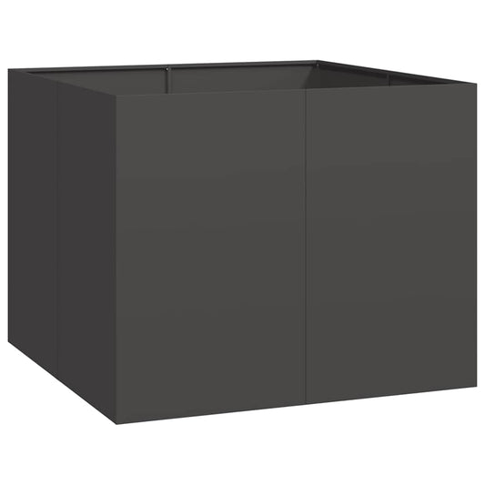 Jardinera Acero Negro 100x100x80 Cm_0