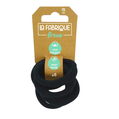 Bandas de pónei de algodão orgânico x6 La Fabrique Verde