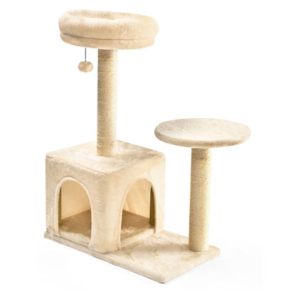 Wuapu Rascador Gato 7x1 Gris 55x55x168_5