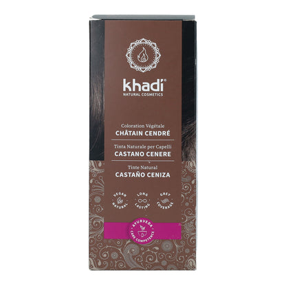 Khadi Ash Brown Tintura Natural 100g