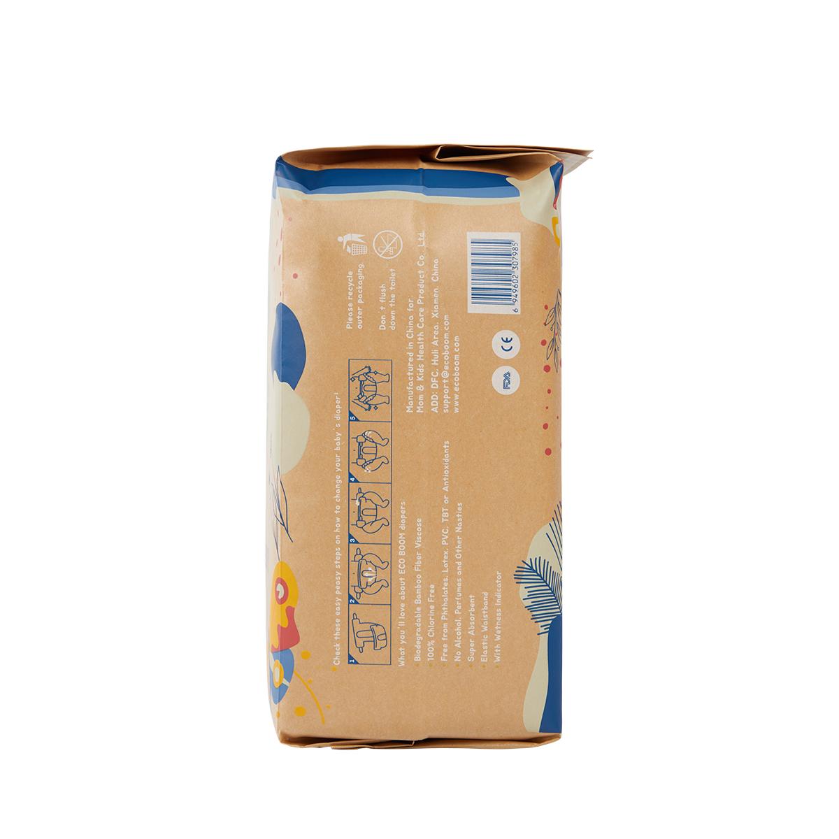 Fralda Eco Boom Bamboo Eco Tamanho 5/XL (12-17 Kg) 112 unidades