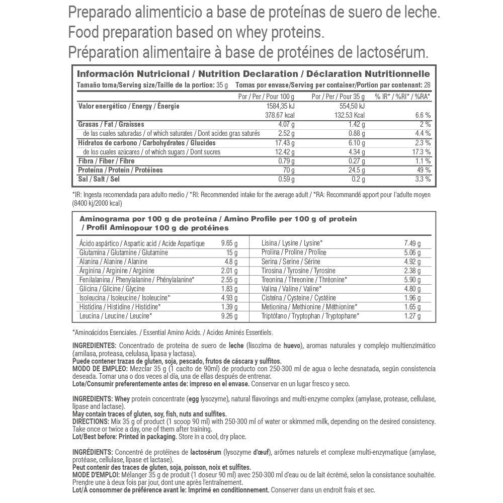Whey Fit Nature - 1 Kg - Arandanos - Proteina Sin Azucar - Masmusculo_5
