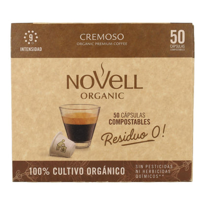 Cápsulas Compostáveis ​​​​Cremosas Nespresso 50 cápsulas