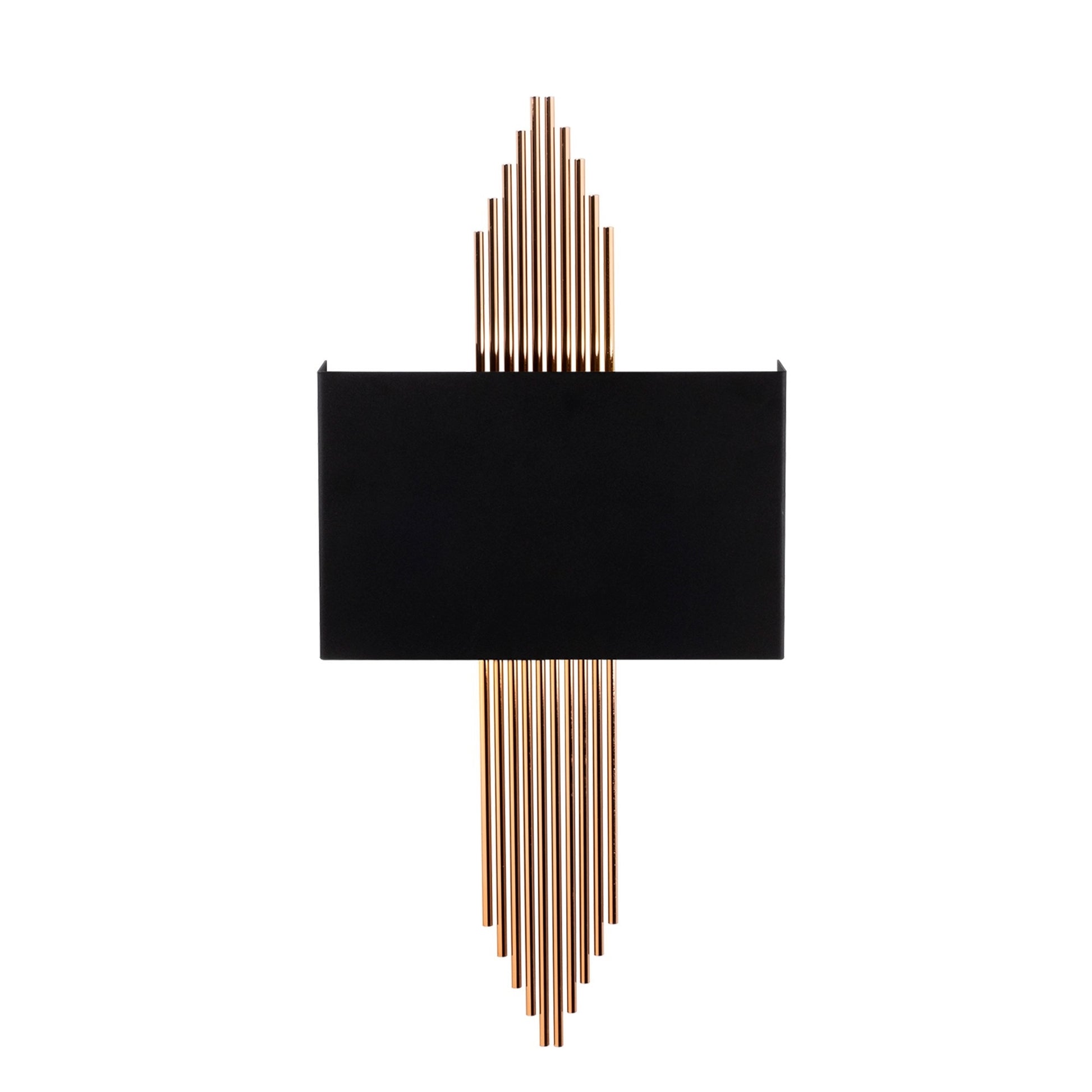 Aplique De Pared Recto, Metal , Negro

cobre, 75x10x22, Casquillo E 27 Max 40 W