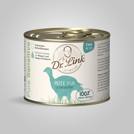 Lata De Comida Húmeda Para Gato - Pavo 100% Natural_0
