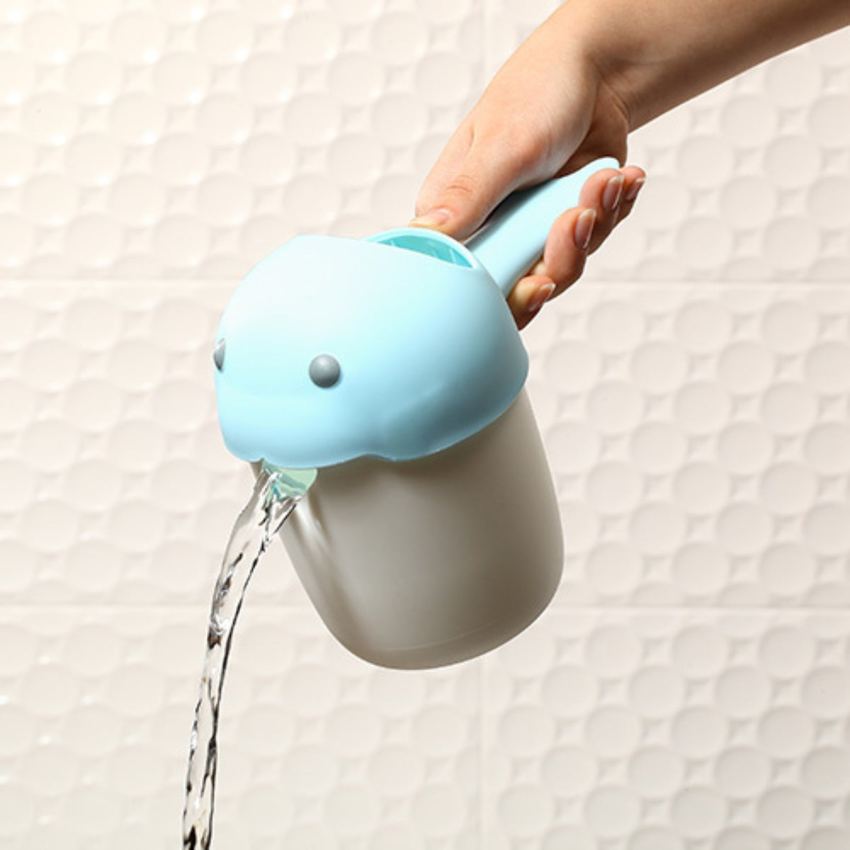 Jarra Del Baño Para Bebés Ballena Mint_5