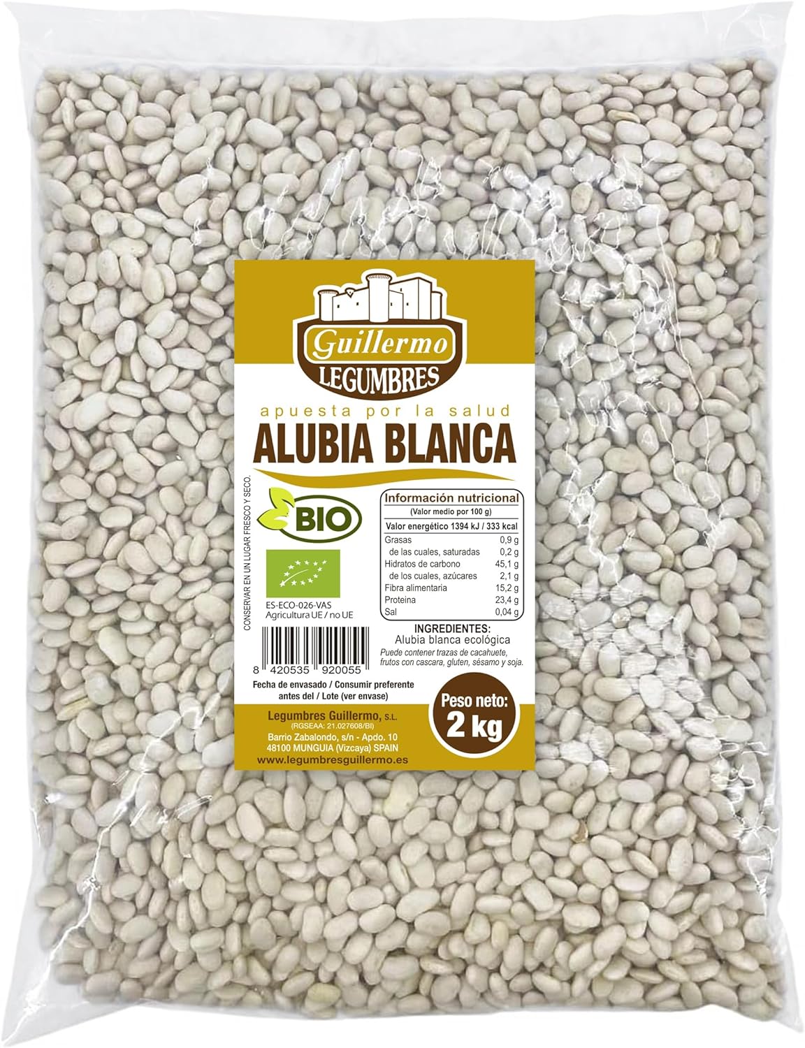 Alubia Blanca Bio - 2 Kg_0