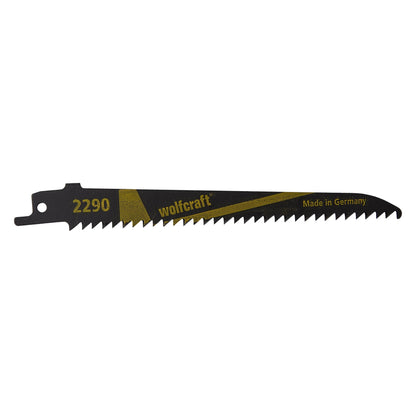 2 lâminas de serra sabre cortam 10-100 mm 130 mm Wolfcraft