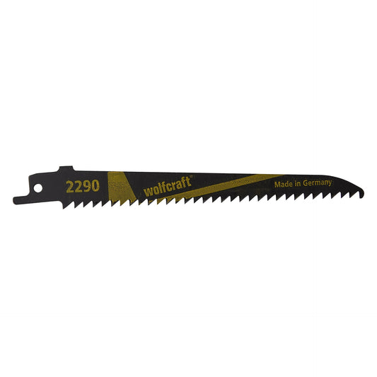 2 lâminas de serra sabre cortam 10-100 mm 130 mm Wolfcraft