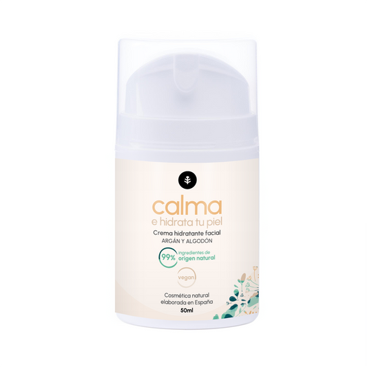 Planeta Huerto Hidratante Facial Argão e Algodão 50 ml