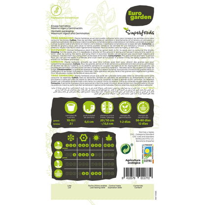 Sementes de trigo sarraceno biológico Vitalfoods