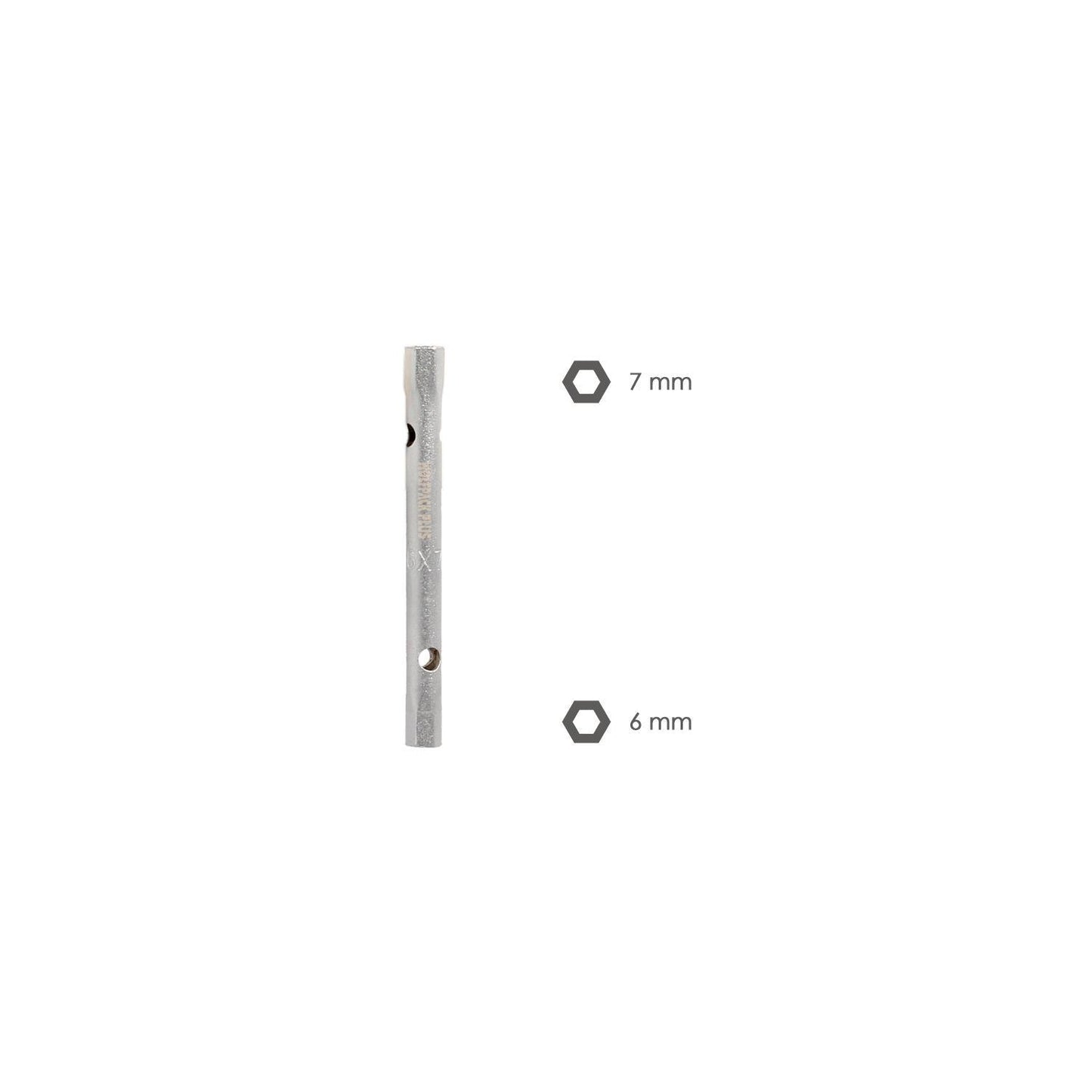 Llave Tubo Tubular 6x7 Fabricada En Acero Cromo Vanadio, Llave Grifería, Llave De Tubo Para Grifos, Llaves De Tubo Doble_1