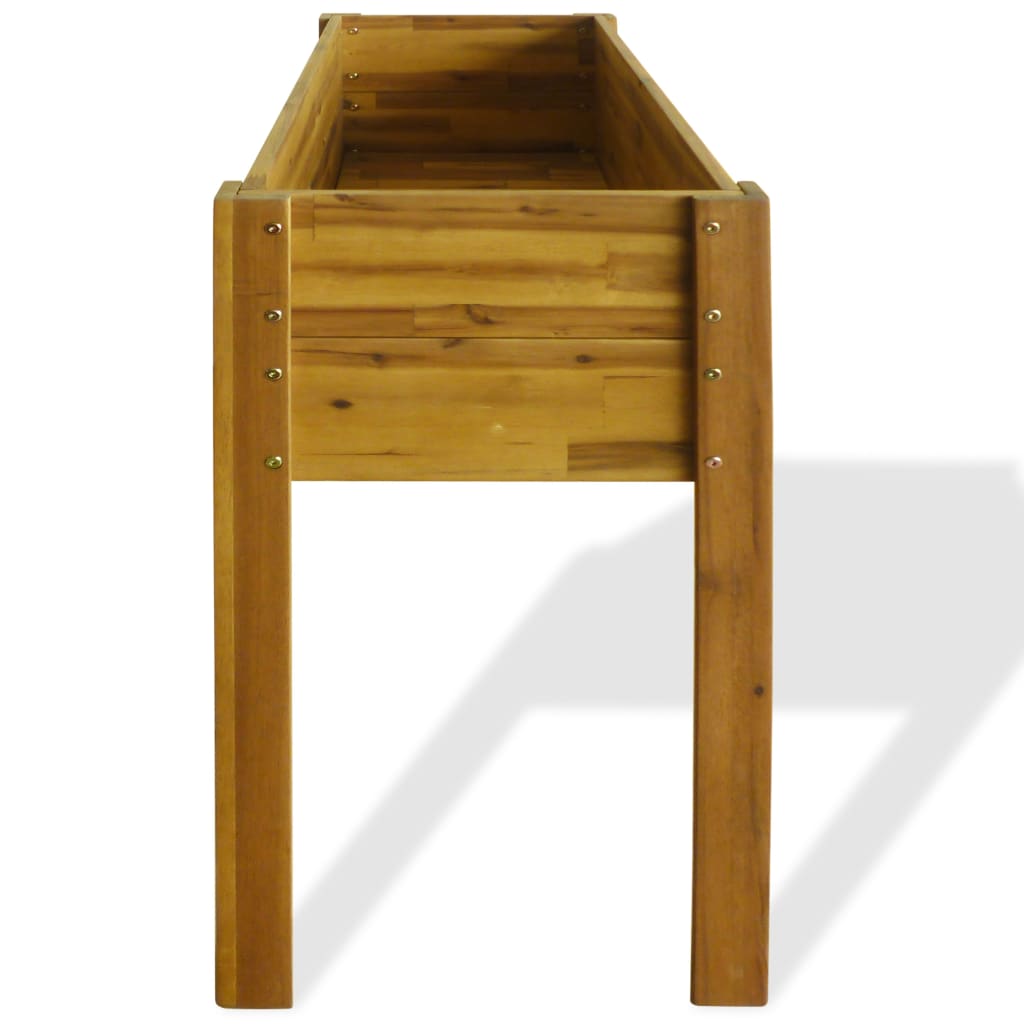 Arriate De Madera Maciza De Acacia_3