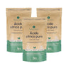 Embalagem 3x Ácido Cítrico Planeta Huerto 1 Kg