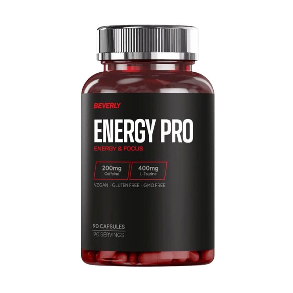 Energy Pro - 90 Cápsulas - Pre Entreno - Beverly Nutrition_0