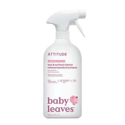 Limpador de brinquedos e superfícies sem fragrância ATTITUDE 800ml