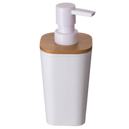 Dispensador De Jabón Blanco 'natureo' 200ml, Diseño Moderno Y Elegant_2