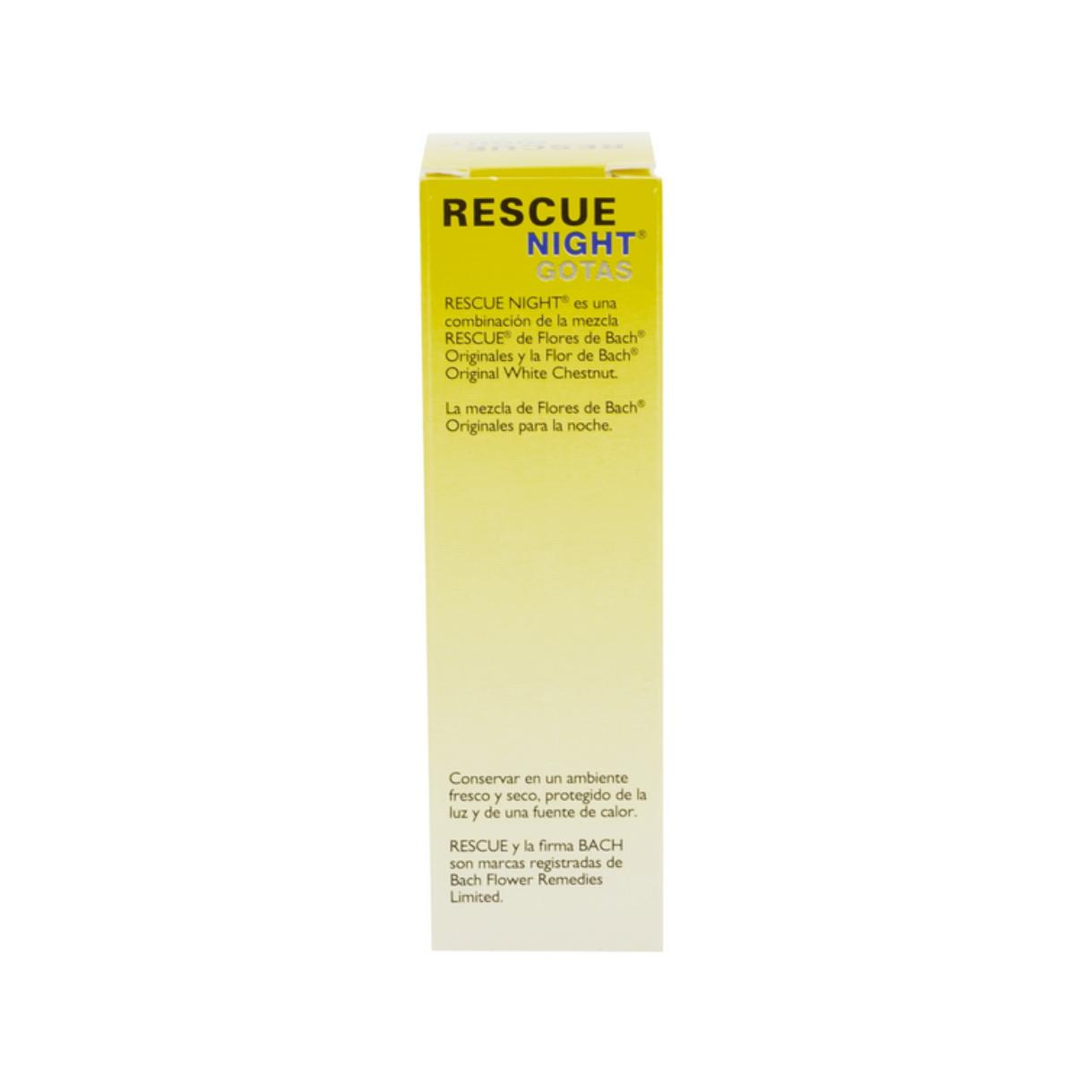 Gotas Noturnas Rescue, 20 ml. Bach Rescue