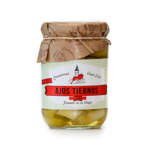 Ajetes Al Natural Tarro De Cristal 314 Ml 6 Tarros_0