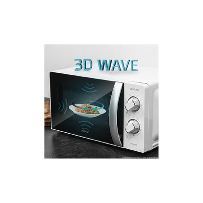 Microondas Proclean 2010. 700 W De Potencia, 20l De Capacidad, Tecnología 3dwave, Modo Descongelación, 6 Niveles De Potencia, Temporizador 30 Mins,_2