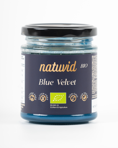 Crema Blue Velvet BIO Natuvid (170g) | 100% Natural, Vegana, Sin Gluten y Sin Lactosa_0