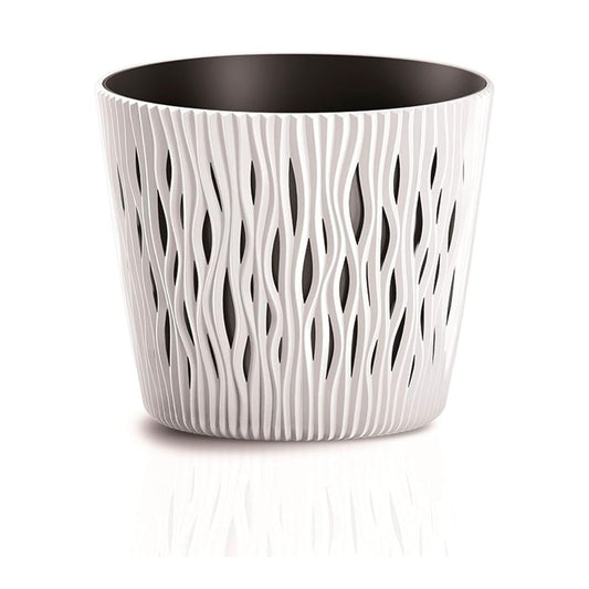 Vaso Duna com inserto branco D22x19