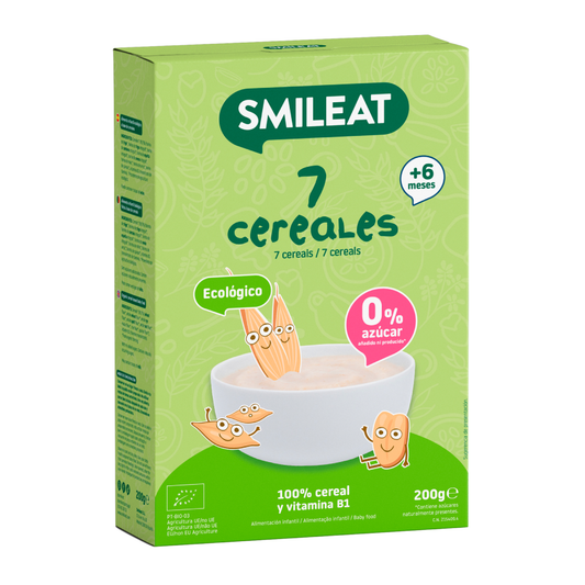 Papa de Cereais Smileat Eco 7 200 g