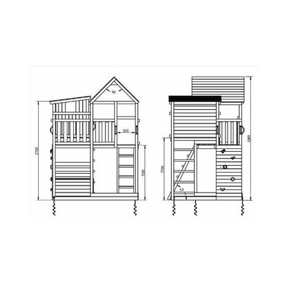 Parque Infantil Masgames Palazzo Xl Con Challenger._2