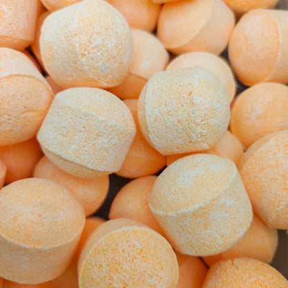Caja 50 Mini Bombas Efervescentes Para Manicura Y Pedicura - Ablandan Durezas, Uñas Y Cutículas - Aroma Naranja_1