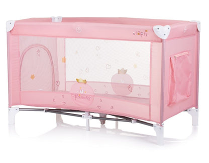 Cuna De Viaje Capri Princess Pink_1