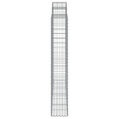 Cestas Gaviones 11 Uds Forma De Arco Hierro 200x50x180/200 Cm_4