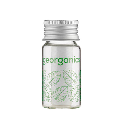Fio dentário vegan reciclável - Hortelã-pimenta, Georganics 50m