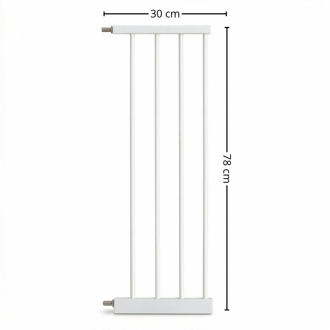 Bathby | Extensión De 30 Cm Para Valla De Seguridad Infantil Y Para Mascotas, Color Blanco_5