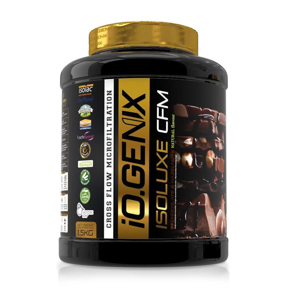 Isoluxe Cfm - 1,5kg - Chocolate Con Avellanas - Proteína De Aislado De Suero Isolate - Io.genix_0