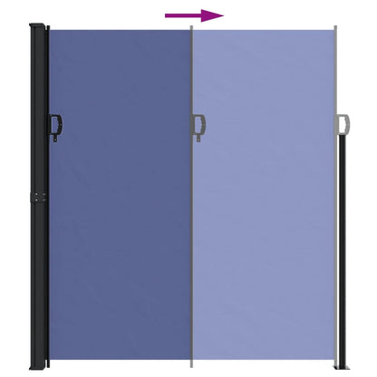 Vidaxl Toldo Lateral Retráctil Azul 220x600 Cm_4