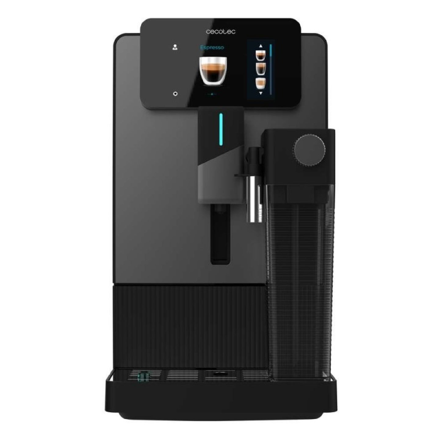Cecotec Cafetera Superautomática Cremmaet Latte Touch. 19bares, Thermoblock, 12 Bebidas, 4 Perfiles, Agua 1.1l Y 400ml L_1